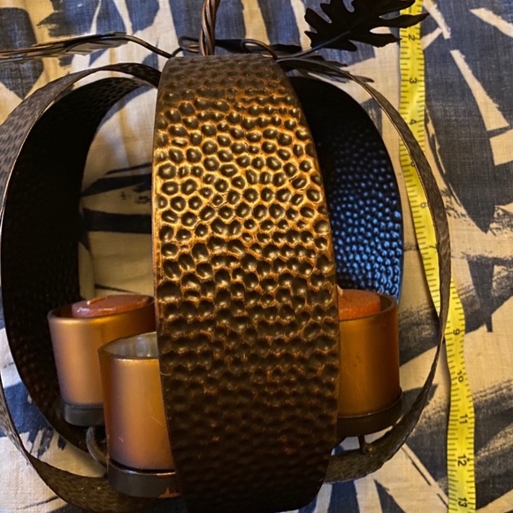 Hammered Copper Pumpkins - Picture 4 of 5